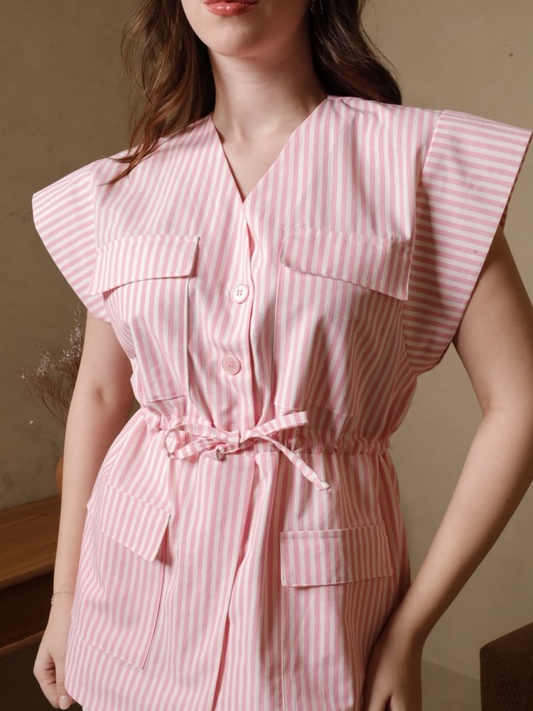Listrado Rosa Utilitário - Denise Zago Concept - foto 3